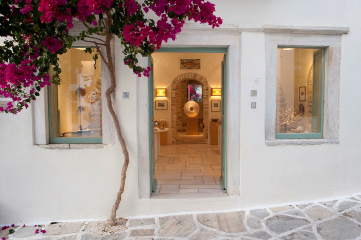Galerie d'art Fish & Olive à Halki Naxos