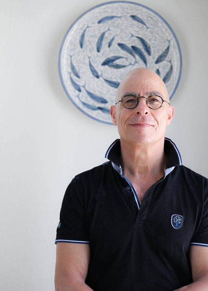 Alexander Reichardt wearing the limited edition Black Legend polo shirt